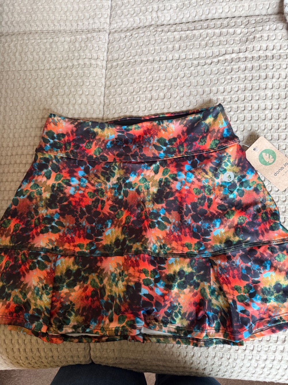 dona jo Multicolor Floral Skort-Fierce- Brand New with tags